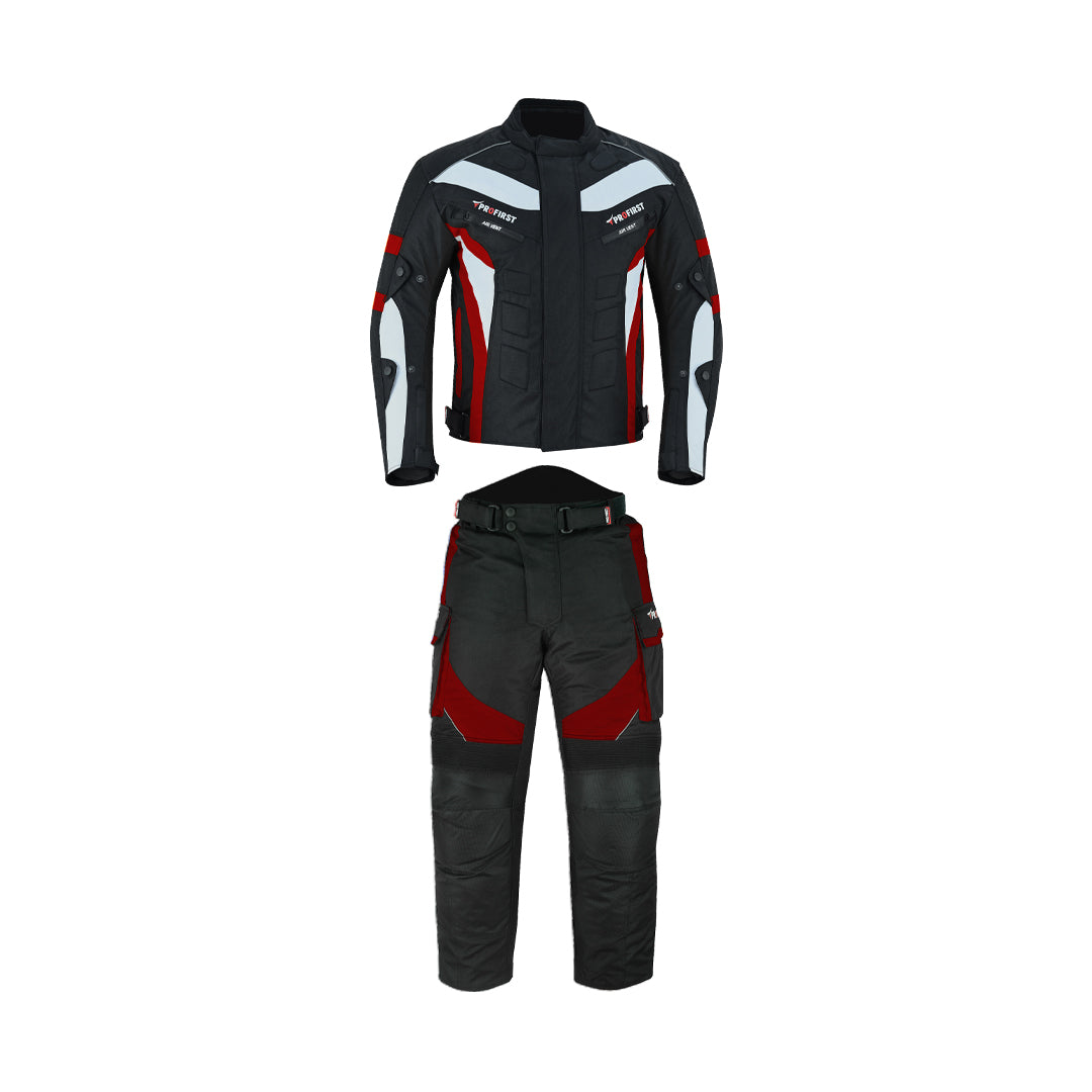 Profirst Packs Motorbike Men Touring Suit 2PC