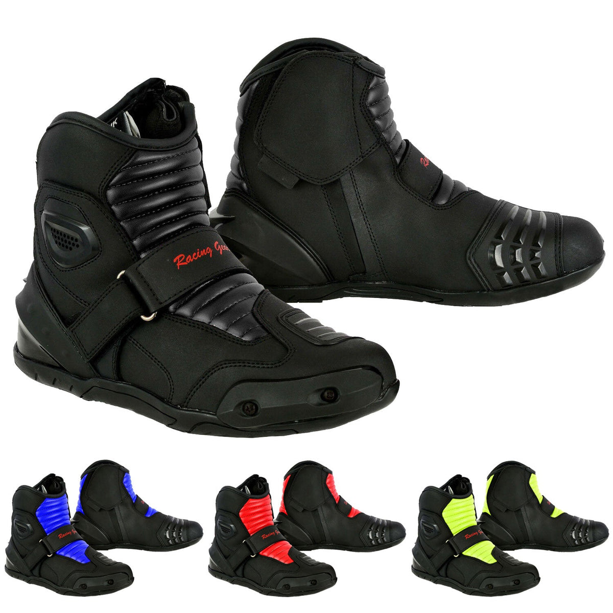 Profirst Speed Force Waterproof Motorcycle Racing Boots