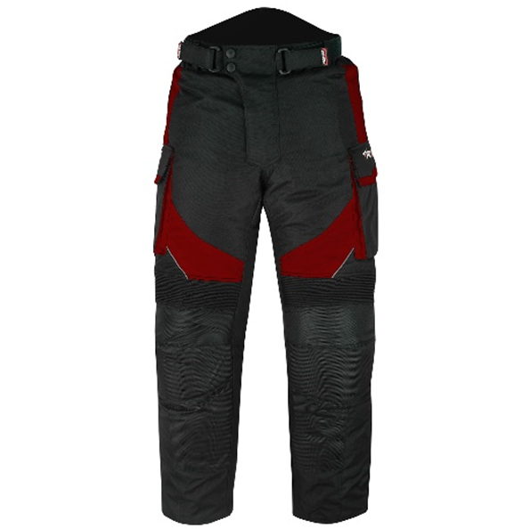 Profirst Packs Motorbike Men Trouser Red Length ''32''