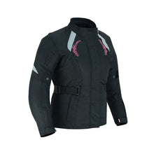 Profirst A Star Ladies Motorbike Jacket Black/Pink