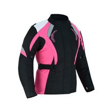 Profirst A Star Ladies Motorbike Jacket Black/Pink