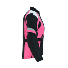 Profirst A Star Ladies Motorbike Jacket Black/Pink