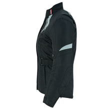 Profirst A Star Ladies Motorbike Jacket Black/Silver