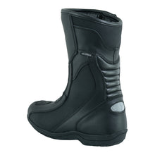 Profirst Airteck Motorbike Men Leather Boots Black