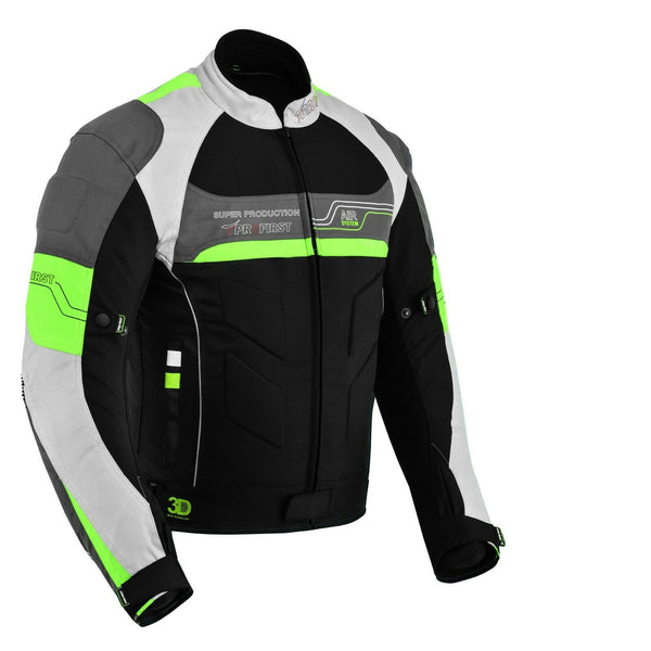 Profirst MB Motorbike Men Jacket Green