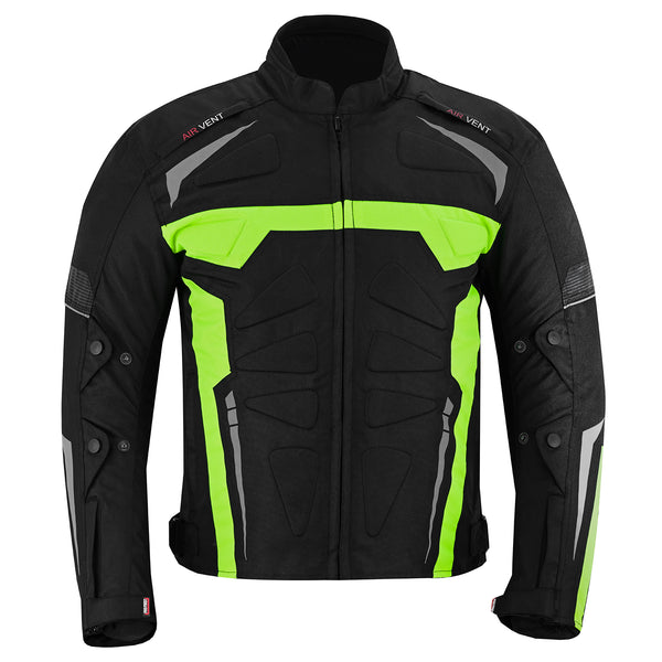 Profirst Moto Wizard Motorbike Men Jacket Green