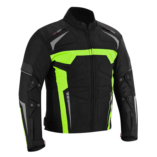 Profirst Moto Wizard Motorbike Men Jacket Green