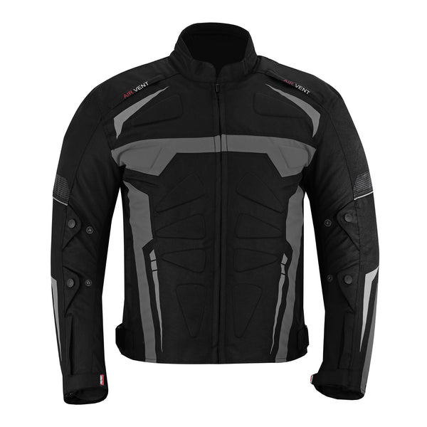 Profirst Moto Wizard Motorbike Men Jacket Grey