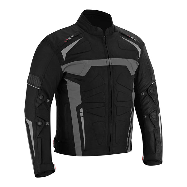 Profirst Moto Wizard Motorbike Men Jacket Grey