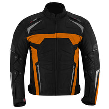 Profirst Moto Wizard Motorbike Men Jacket Orange