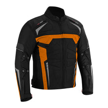 Profirst Moto Wizard Motorbike Men Jacket Orange