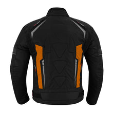 Profirst Moto Wizard Motorbike Men Jacket Orange