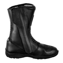 Profirst Pro Rain Motorbike Men  Leather Boots Black