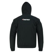 Profirst Revhood Motorbike Men Softshell Hoodie Black