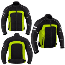 Profirst Summer Motorbike Men Jacket Green