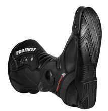 Profirst Thunder Strike Motorbike Men Boots Black