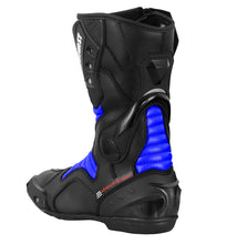 Profirst Thunder Strike Motorbike Men Boots Blue