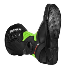 Profirst Thunder Strike Motorbike Men Boots Green