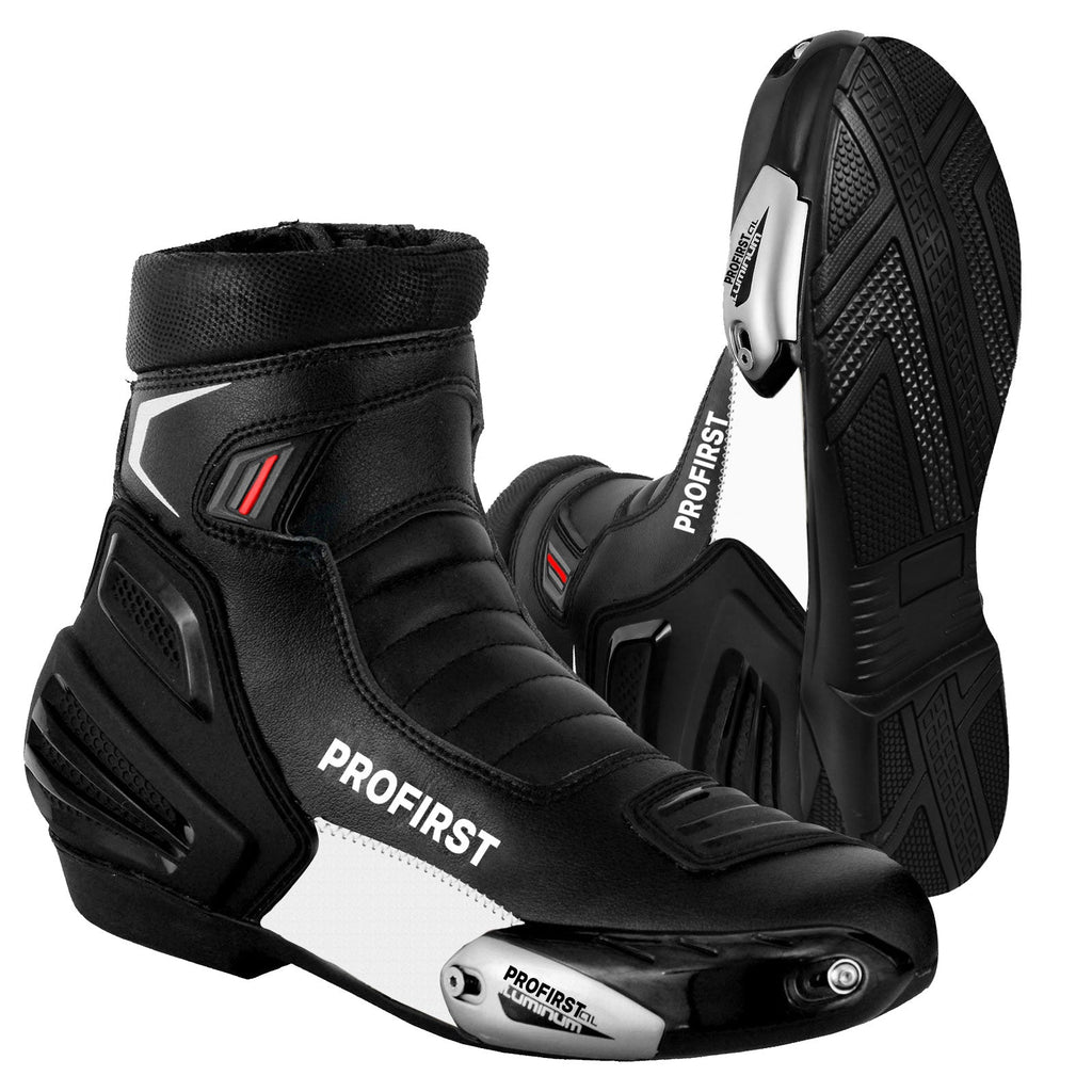 Profirst Titanium Waterproof Motorcycle Racing Boots