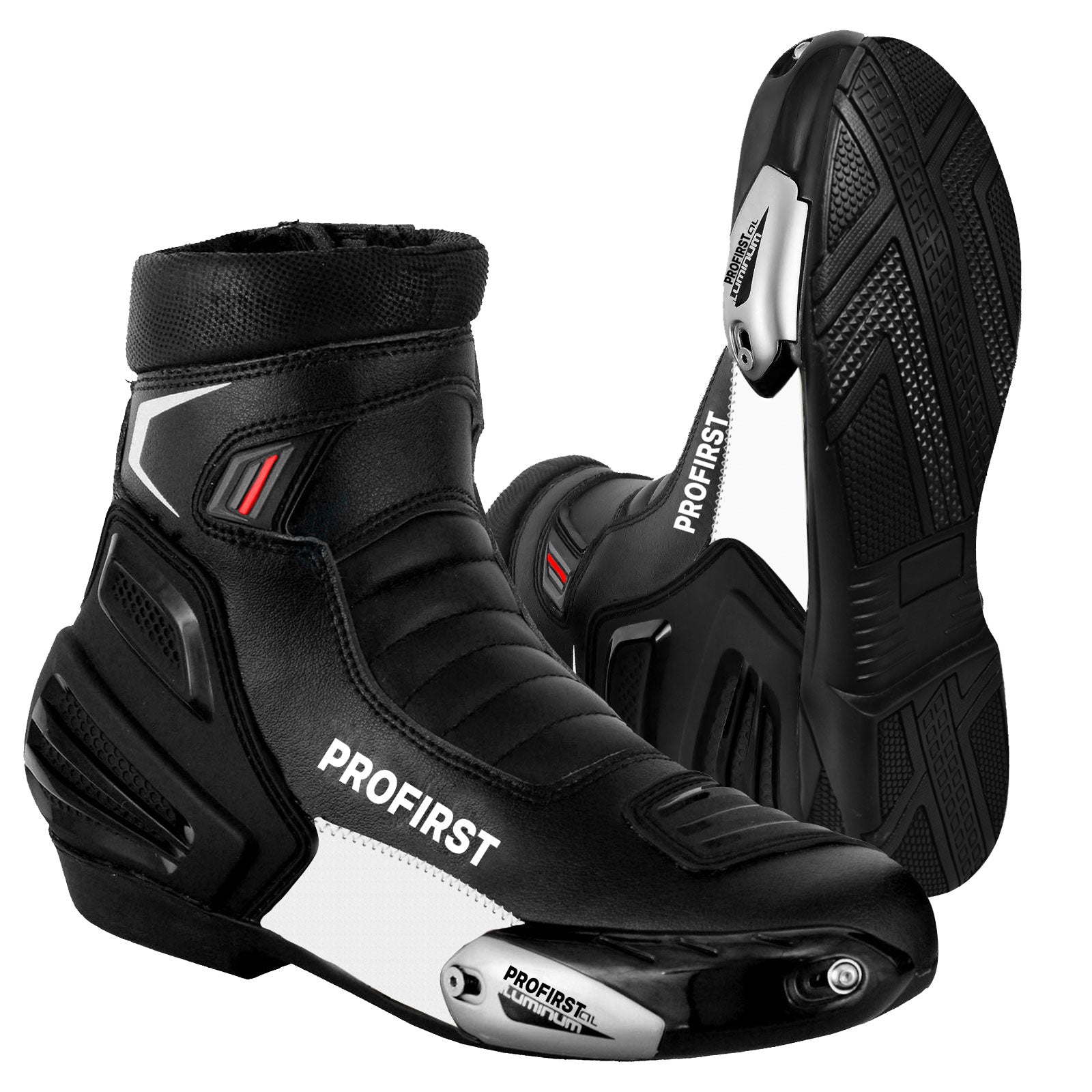 Profirst Titanium Waterproof Motorcycle Racing Boots