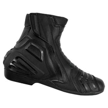 Profirst Titanum Motorbike Men Waterproof Leather Boots Black