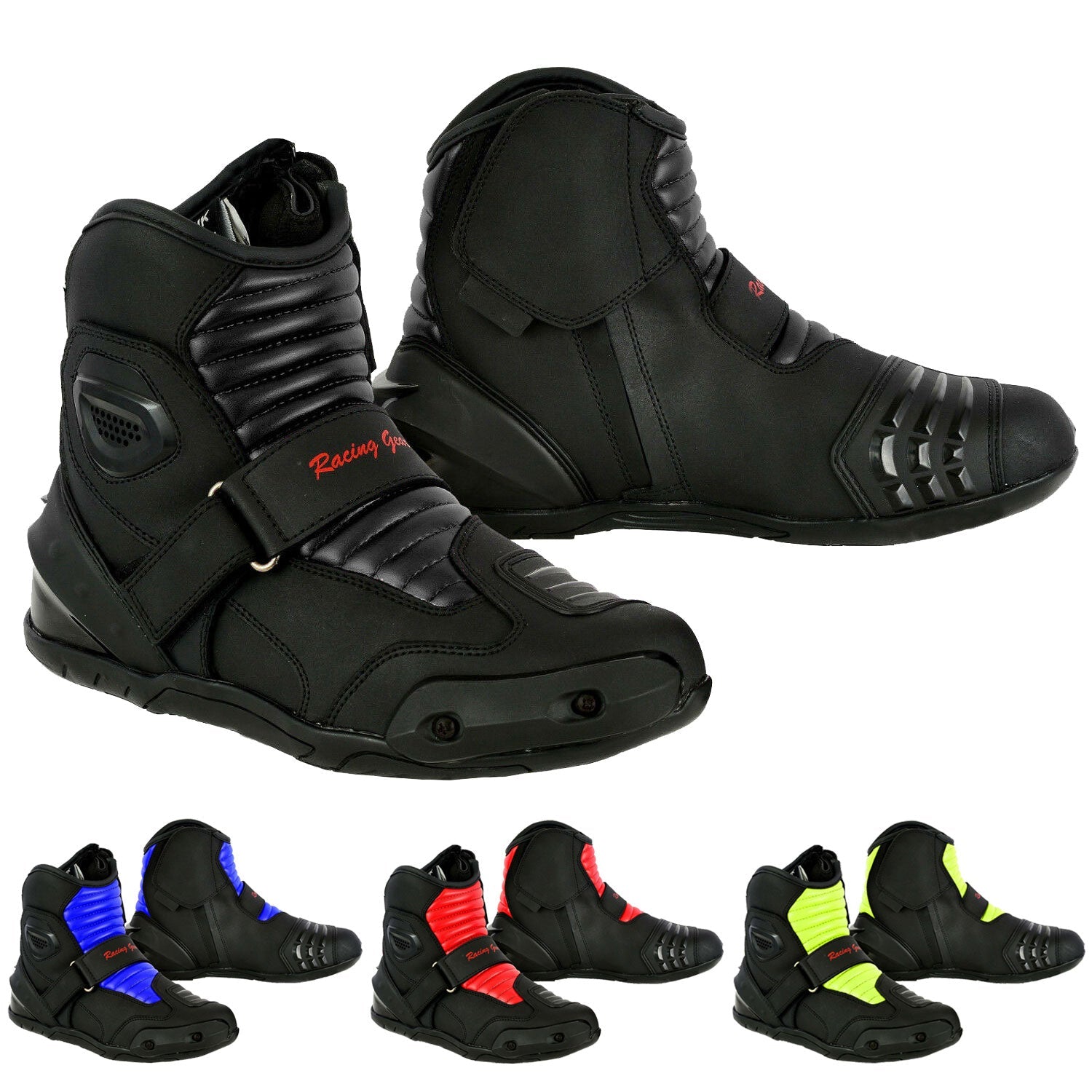 Profirst Speed Force Waterproof Motorcycle Racing Boots