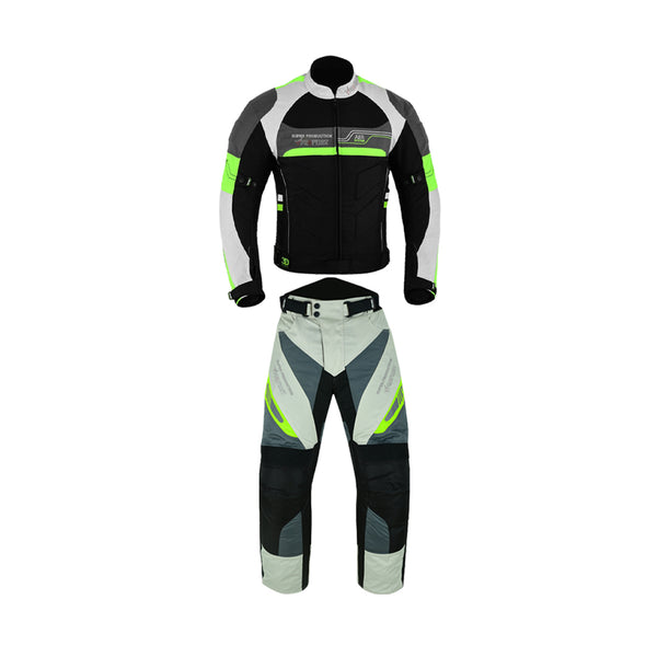 Profirst MB Motorbike Men Touring Suit 2PC Green